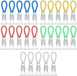 Handdoekclips 25 Stuks - Handdoekhouder - Handdoekklemmen - Ophanghaakjes - Roestvrij Staal - Duurzaam Design - Handdoekhangers — thumbnail 1