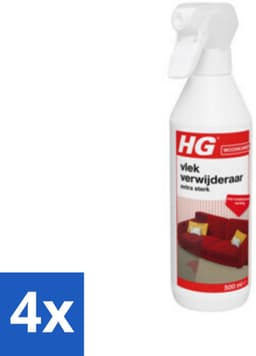 HG Vlekverwijderaar Extra Sterk 500 ml - Voordeelverpakking - 4 stuks — thumbnail 1