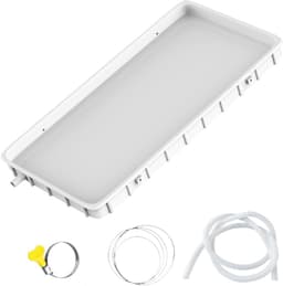 Lekbak Airconditioner - Opvangbak AC Unit - Condenswater Opvangen - Ultraduurzaam PP5 Kunststof - 80x32.5cm - Wit — thumbnail 1