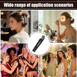 Haarspelden Set - Eendenbek Klemmen - Make-up Styling - Laat Geen Sporen Na - 10 x 1.8 cm — thumbnail 3