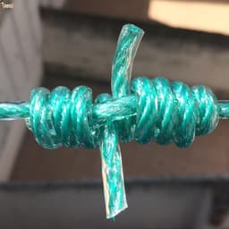 Waslijn Touw - Kledinglijn Koord - Kleding Drogen - Gecoat Polyethyleen - 50 meter - Groen — thumbnail 4