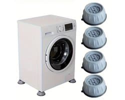 Livé® Trillingsmat Wasmachine – 4 stuks Anti-slip Schokdempers