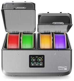 Filamentdroger voor 3D-printers met 4 Spoelen en Dubbele Verwarmingskamers — thumbnail 1