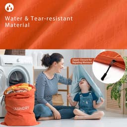 MTTproducts- Reiswaszak waterdicht - Waszak groot - Opvouwbare wasopbergtas - 2 stuks - Ritssluiting - Voor reizen/vakantie — thumbnail 5