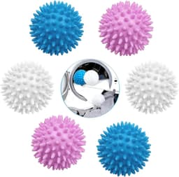 Solidchoice - Set van 6 Herbruikbare Droogballen voor Wasmachine en Drogen — thumbnail 1