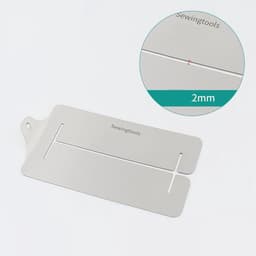 Metalen Naaiclips - Breigereedschap - Precisie Naaien - Roestvrij Staal - 10x6cm - Zilver — thumbnail 5