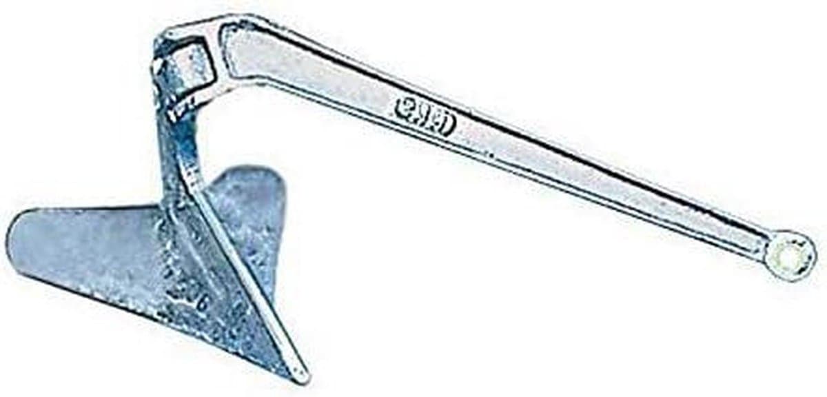 Grondanker - Anker Bootanker - Watersport Gebruik - Zwaar Gevormd - 12 kg - Metaal — afbeelding 1