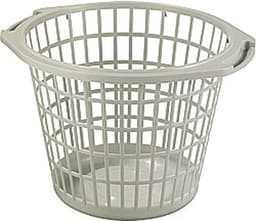 Sunware - Basic wasmand 48cm rond wit - 48 x 48 x 33 cm — thumbnail 1