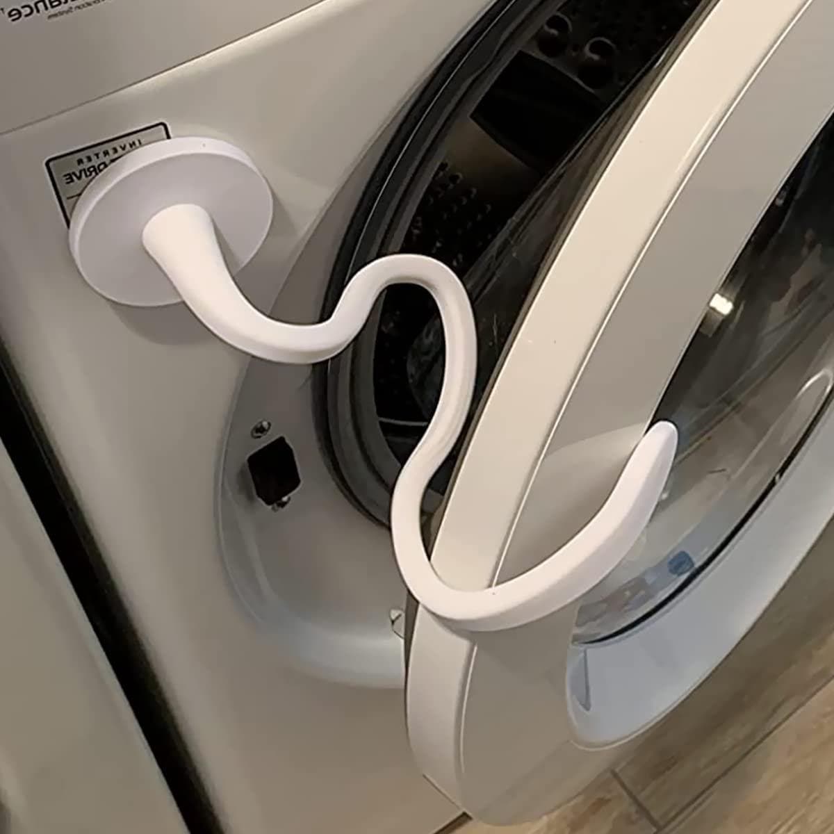 Magnetische wasmachine deurhouder - Universele deurprop voor de meeste wasmachines - Wit — afbeelding 1