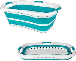 Heupwasmand - Wassorteerder - Wasbox - Wasmand - Turquoise — thumbnail 1