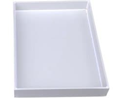 Waterbak Lekbak - Opvangbak Kunststof - Vaatwasser Keuken - Afgesloten Lekvrij - 65x65cm