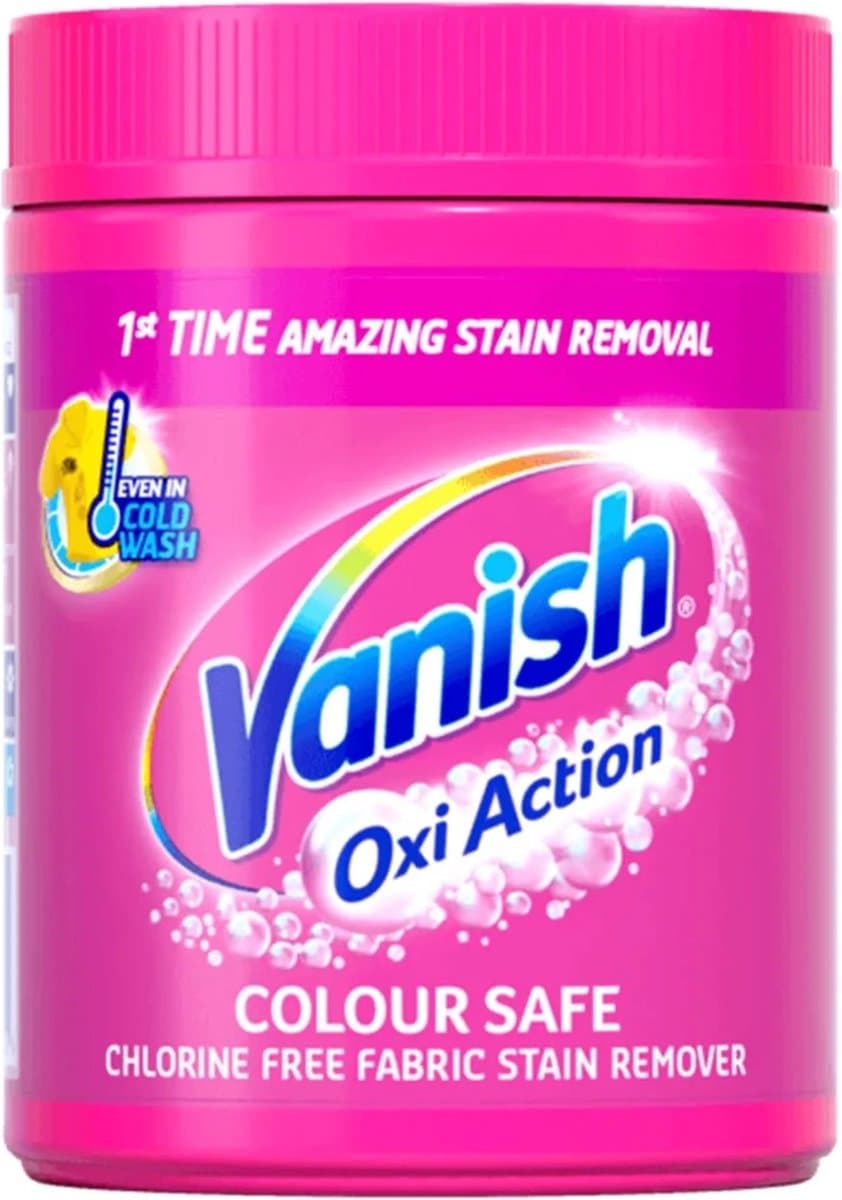 Vanish - Vlekverwijderaar - Poeder - Oxi Action - Colour Safe - 1kg — afbeelding 1