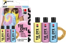 Marabu batik verfset Tie Dye, trendkleuren — thumbnail 2