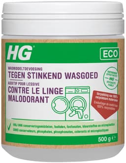 HG Eco Wasmiddeltoevoeging tegen Stinkend Wasgoed 500 gr - Voordeelverpakking - 2 stuks — thumbnail 2