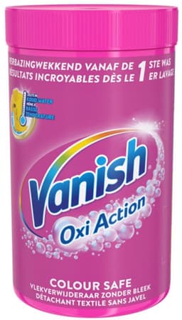 7 x Vanish Oxi Action - Veilige Kleur - Vlekkenverwijderaar Poeder - Zonder Bleek - Gekleurde Was - 1.5 Kg - Grootverpakking - Vlekkenverwijderaar - Waspoeder - Gekleurde Was - Wasmiddel - Vlekken Verwijderen — thumbnail 2