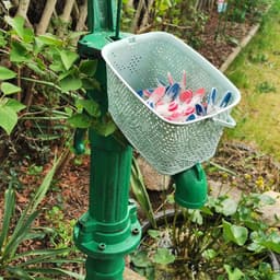 Goodivery ® Kleurrijke Peg Basket Voor Wasgoed - Handige Opbergoplossing Met Hanger En Haak — thumbnail 4