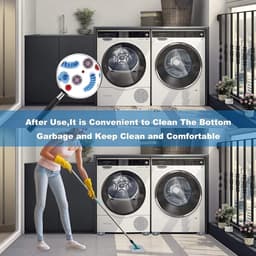 4-delige set - Wasmachine en droger - Anti-vibratie pads - Schok- en geluidsreductie - Wasmachine ondersteuning - Voorkomt beweging - Schudden - Lopen - Universele maat — thumbnail 3