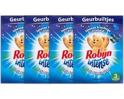 Robijn Geurbuiltjes - Intense Morgenfris - 4 x 3 Stuks — afbeelding 1