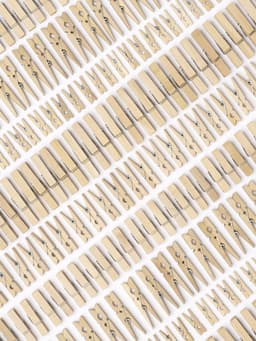 folia Houten wasknijpers mix NATURAL Jumbobox, 500 g — thumbnail 2