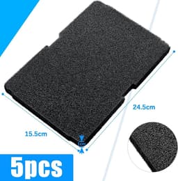 Wasdroger filter - Foam filter droger - Pluizen filter - Droger filter - Drogerfilter - Wasdroger filter - filter geschikt voor Beko Blomberg spons droger - Spons filter - Vervangingsonderdelen voor wasmachines - Filter voor droger- 5 stuks 245x155mm — thumbnail 5