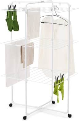 Brabantia HangOn Droogtoren - 23 m - Inklapbaar Wasrek - White — thumbnail 1