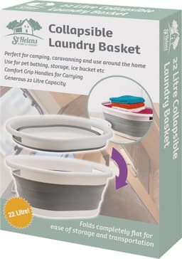 St. Helens Home & Garden Opvouwbare wasmand van 22 liter — thumbnail 2