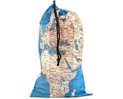 Kikkerland Travel Waszak - Set van 4 - Maps - Backpacken - Reizen Kikkerland Waszak - Ideaal voor onderweg - Travel accessoire