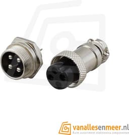 GX16-4 CONNECTOR, 4 PINS — thumbnail 1