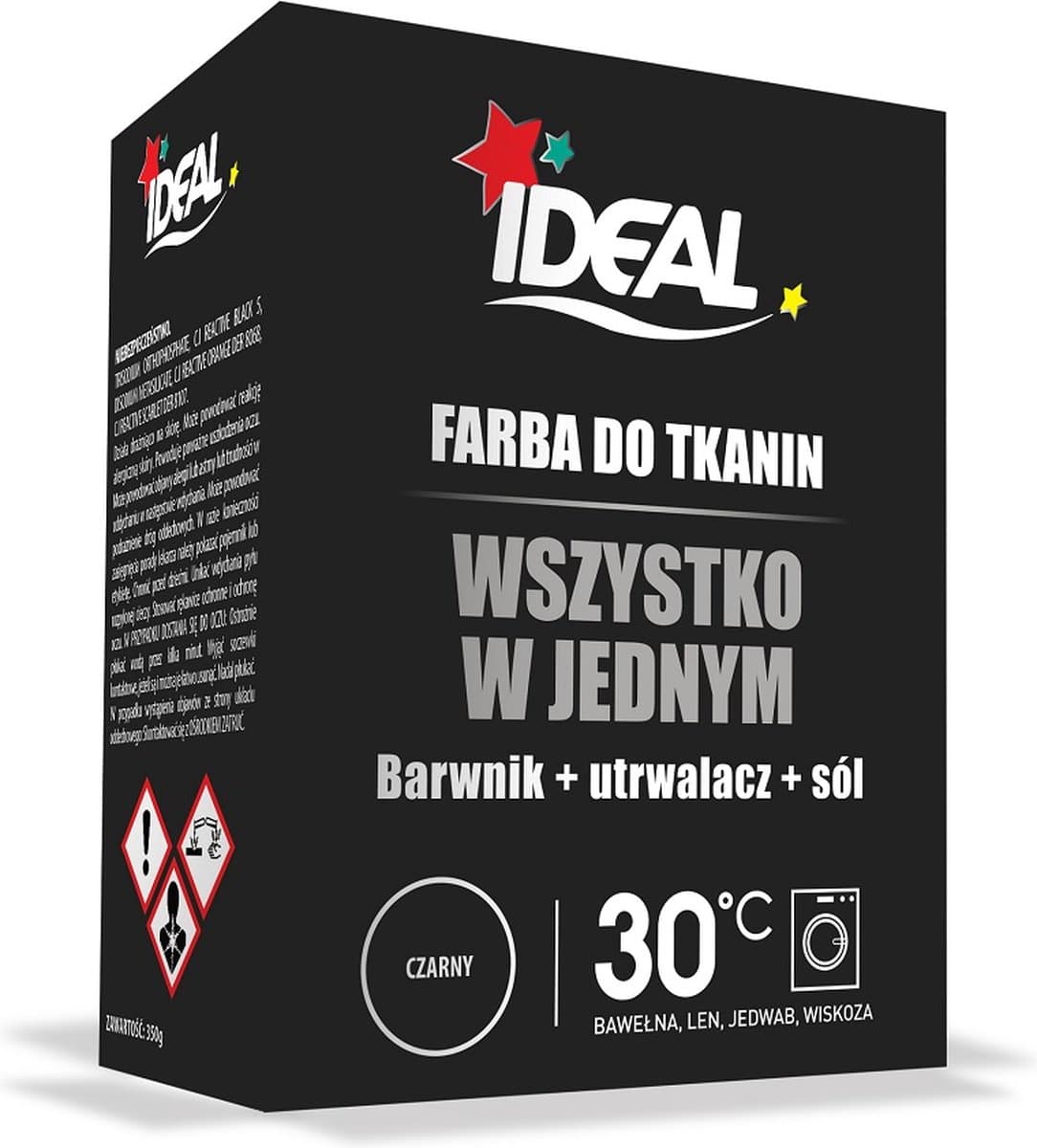 All in One textielverf Zwart 350g — afbeelding 1