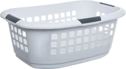 5Five Wasmand extra groot - wit - kunststof - 51 liter - 67 x 47 x 27 cm — thumbnail 1