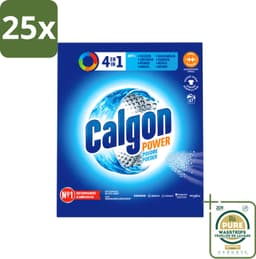 25 x Calgon - Wasmachinereiniger - Tegen Kalkaanslag / Corrosie / Wasmiddelresten / Geuren - 67 Wasbeurten - Wasstrips - Wasmachine Reinigen - Kalkvoorkomen - Corrosie Voorkomen - Wasmiddelresten Verwijderen - Geuren Verwijderen — thumbnail 1