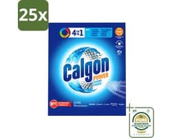 25 x Calgon - Wasmachinereiniger - Tegen Kalkaanslag / Corrosie / Wasmiddelresten / Geuren - 67 Wasbeurten - Wasstrips - Wasmachine Reinigen - Kalkvoorkomen - Corrosie Voorkomen - Wasmiddelresten Verwijderen - Geuren Verwijderen