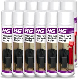 12 x HG - Tegen Nare Geurtjes In Textiel - Natuurlijk Zuiveringsproces - Veilig Voor Alle Textiel - 400 ml - Voordeelverpakking - 12 stuks — thumbnail 1