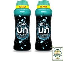 2 x Lenor Unstoppables - Geurbooster - Fris - Non-Stop Frisheid - Grootverpakking - Wasstrips - Geurbooster - Wasgeur - Frisheid - Textielverfrisser - Wasroutine