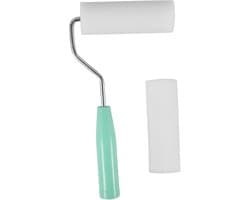 1set Hoogwaardige Schuimroller Voor Muurverf Verstelbare Schilderstool Voor Diy Professionals Geschikt Voor Muren Plafonds Meubels Comfortabele Handgreep Eenvoudige Vervangbaarheid