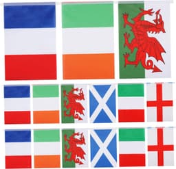 1set Internationale Vlaggen Banner Vlaggenlijn Met Wereldvlaggen Voor Feesten Vergaderingen Educatieve Doeleinden Kleurrijke Decoratie Voor Diverse Evenementen — thumbnail 1