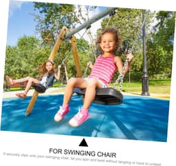 1set Buiten Hangstoel Vering Schommelveren Roestvrijstalen Accessoires Voor Schommels Hangstoelen Met Haakset Duurzaam Ontwerp — thumbnail 4