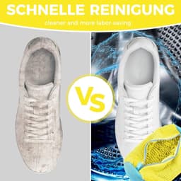 Set van 2 Schoenwaszakken voor Wasmachine, 39 x 19 cm, Ideaal voor Sneakers en Sportschoenen, Met 360° Reiniging en Rits, Geschikt voor Droger — thumbnail 4