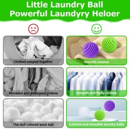 Set van 9 Herbruikbare Drogerballen — thumbnail 4