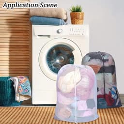 Dailygoods - Dailygoody - Waszakken - Mesh Waszakken - Met Trekkoord - 90 x 60 cm — thumbnail 3
