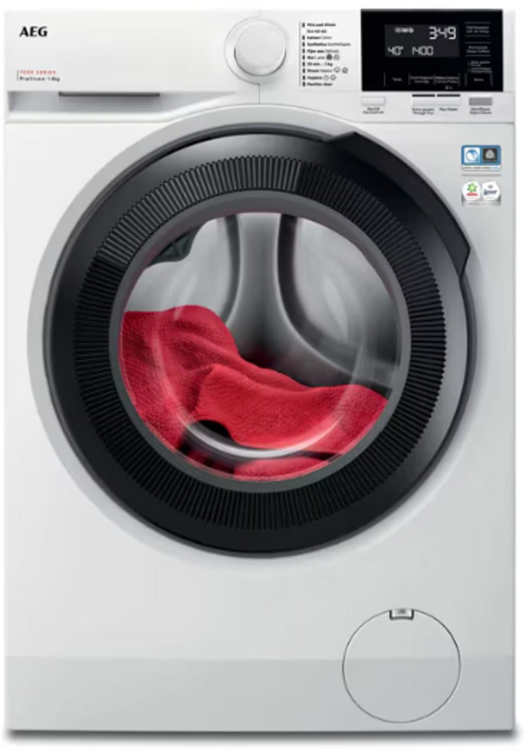 AEG LR73R864 7000 serie ProSteam® - Wasmachine - 8 kg - Energielabel A-10% - 1600 toeren — afbeelding 1
