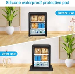 Waterdichte antislip onderlegger voor wasmachine en droger - 60x60 cm — thumbnail 3