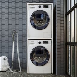 Roomart DUO-II Wasmachine Ombouwkast 67x176 cm - voor 2 Apparaten boven elkaar - Wit — thumbnail 4