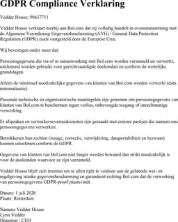 Vedder House - Wasmand - Wasmand met deksel - 2 vakken - Bamboe - Opvouwbaar - 100 liter — thumbnail 4