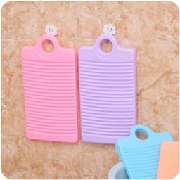 Wasplank Mini - Antislip - Handwasplank - Kunststof - 31 x 16 cm - Geschikt voor ondergoed/sokken/babykleding - Wasbord — thumbnail 3