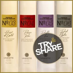 SnelShoppen - Lavayette Premium Wasparfum Testpakket - Geur voor Kleding, Beddengoed en Linnen - 9 x 25 ml Vloeistof - Geurverwijderaar - Wasgeur voor — thumbnail 2