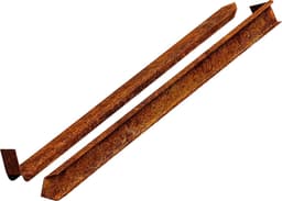 Grondankers Cortenstaal - Tuinankers Gazonrand - Tuin Afbakenen - Wortelblokkering Flexibel - 45 cm - Roestbruin — thumbnail 4