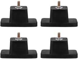Rubberen Trillingsdempers - Airco Pads Condensor Pads - Airco Stabiliseren - Weerbestendig Rubber - 55 cm - Zwart — thumbnail 1