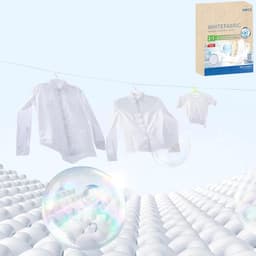 Textielverf Vellen - Wasmachine Verf Kleurhersteller - Kleding Opfrissen - Individueel Verpakt - 10 Vellen - Wit — thumbnail 4