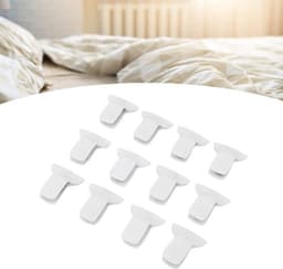 Dekbedclips voor Dikke Dekbed - 12 Stuks - Dekbedbevestigingsclips - Lakenbevestigingsclip - Beddengoedaccessoires - Lichtgewicht en Praktisch - Beddengoedclips — thumbnail 3